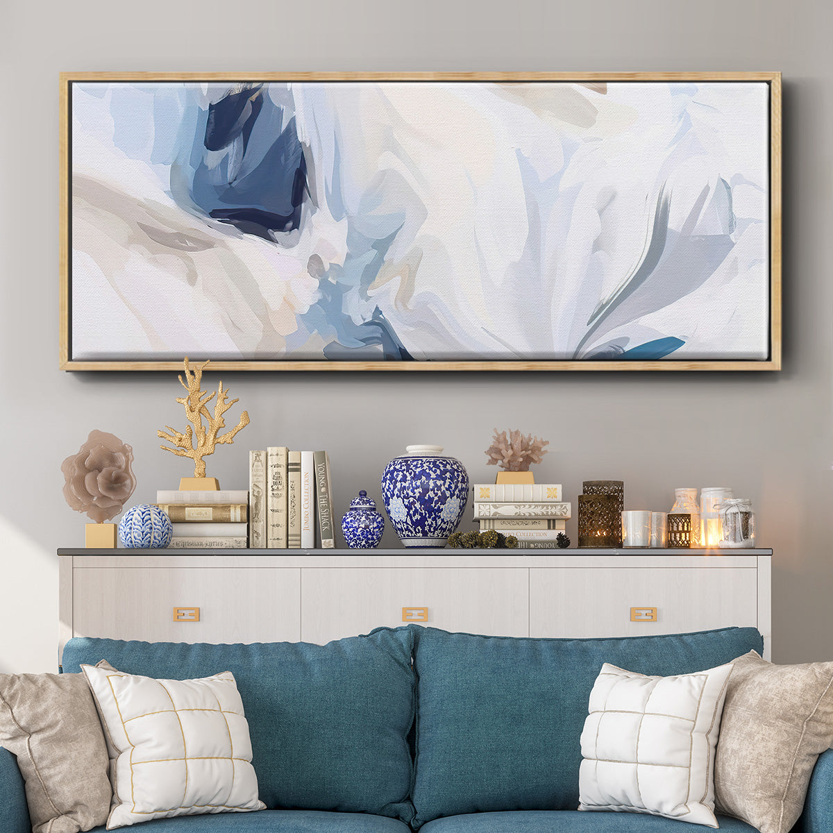 Fresh Air III - Floater Framed Canvas Print