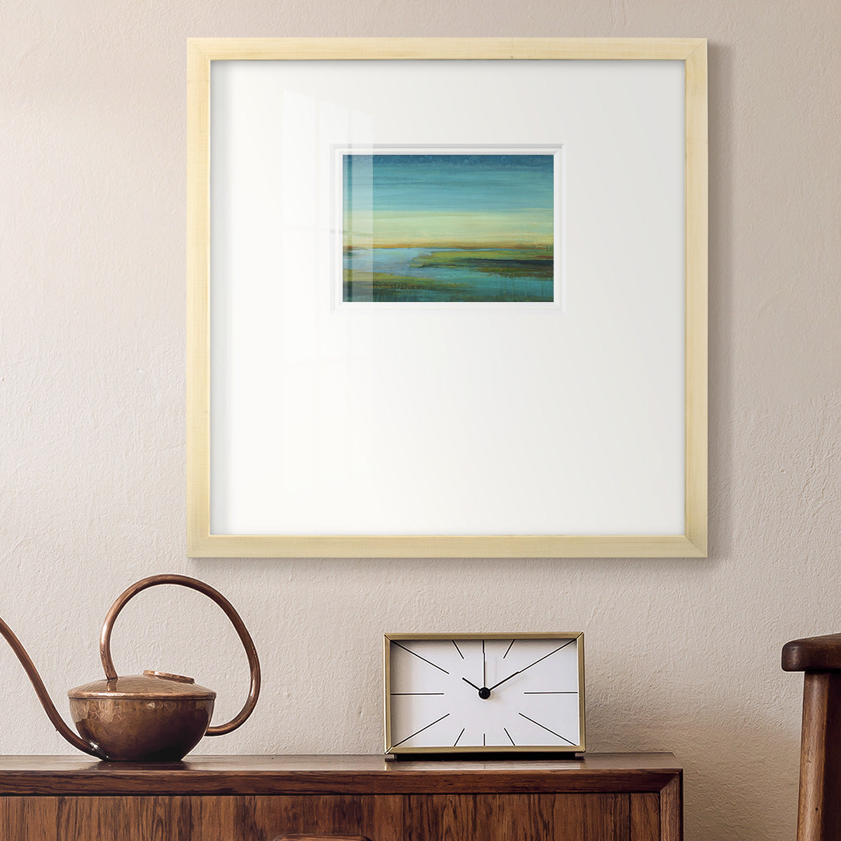 The Flow- Premium Framed Print Double Matboard