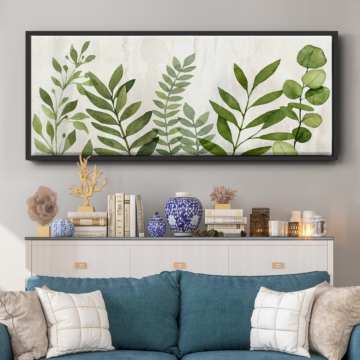 Summer's Glory - Floater Framed Canvas Print
