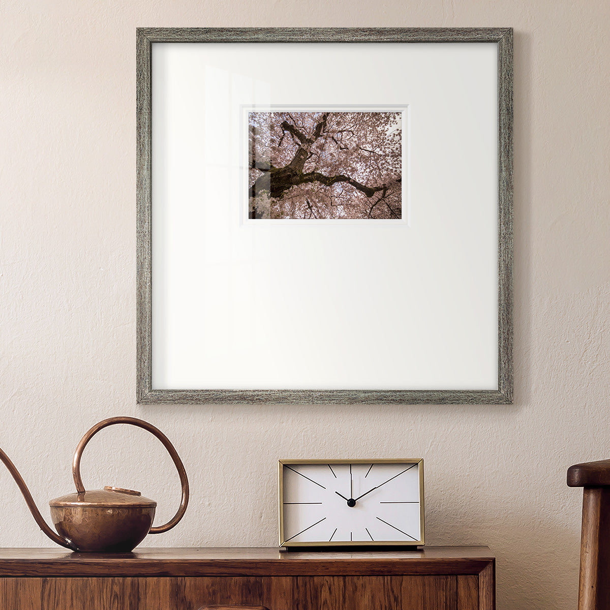 Spring's Arrival - Double Matboard Framed Print