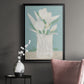 Muted Spring Arrangement II - Modern Framed Canvas Print