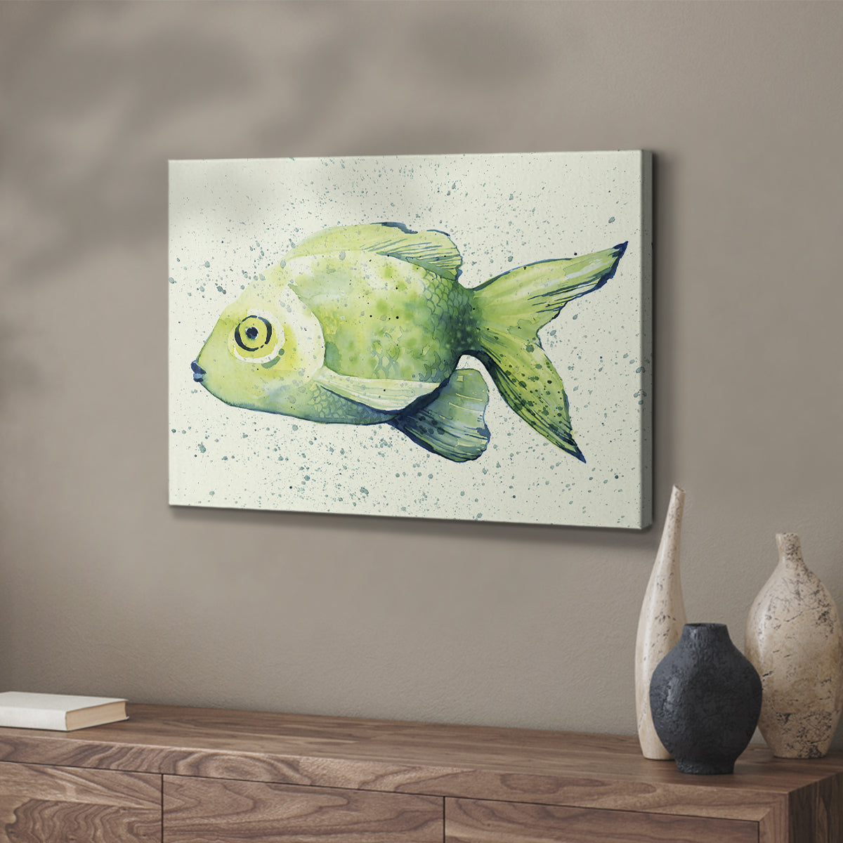 Speckled Freshwater Fish I - Canvas Art Print