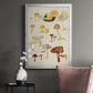 Mushroom Species XII - Modern Framed Canvas Print