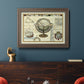 Nautical Map II Premium Framed Canvas- Ready to Hang