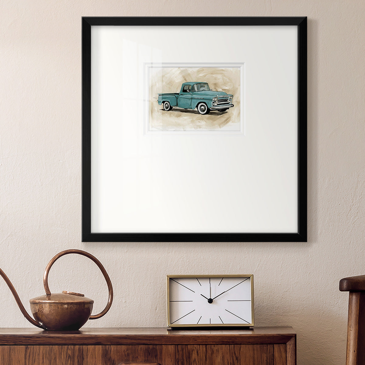 Pickup III Premium Framed Print Double Matboard