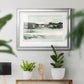 Turquoise Marsh II - Modern Framed Art Print