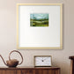 Emerald View III Premium Framed Print Double Matboard