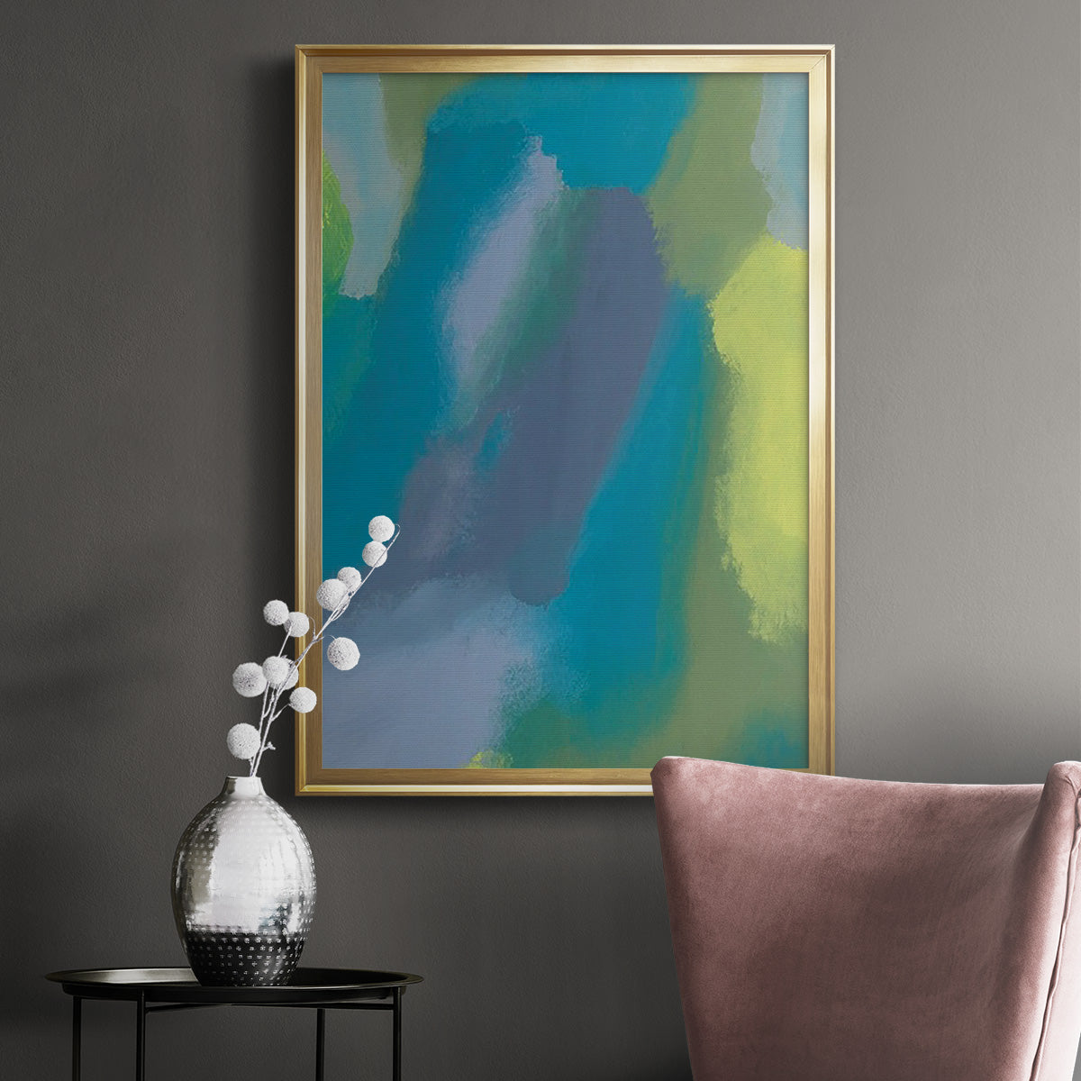 Lost in Memories I - Modern Framed Canvas Print