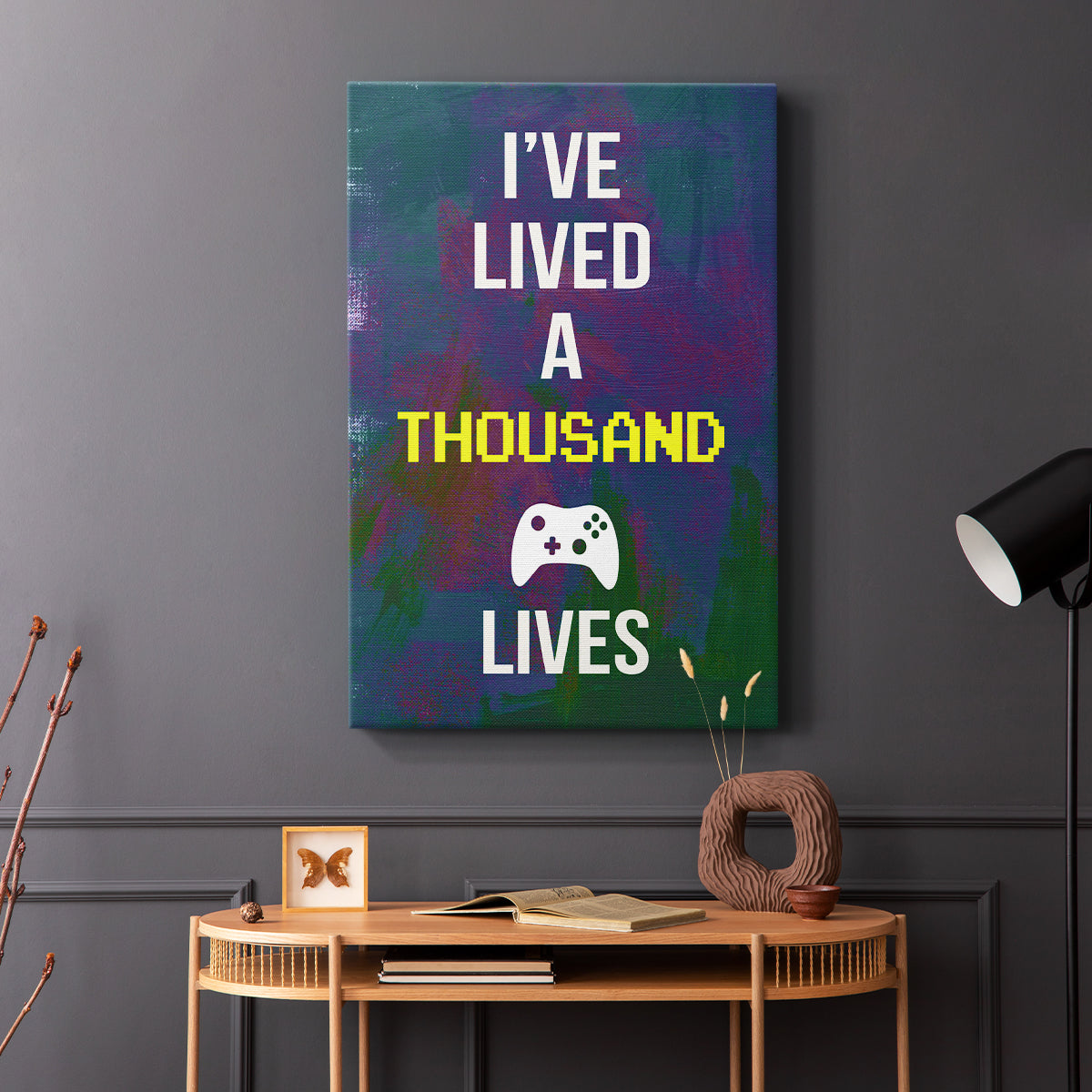 Gamer at Play I - Canvas Art Print
