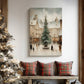 Gilded Sleigh Carol - Canvas Art Print