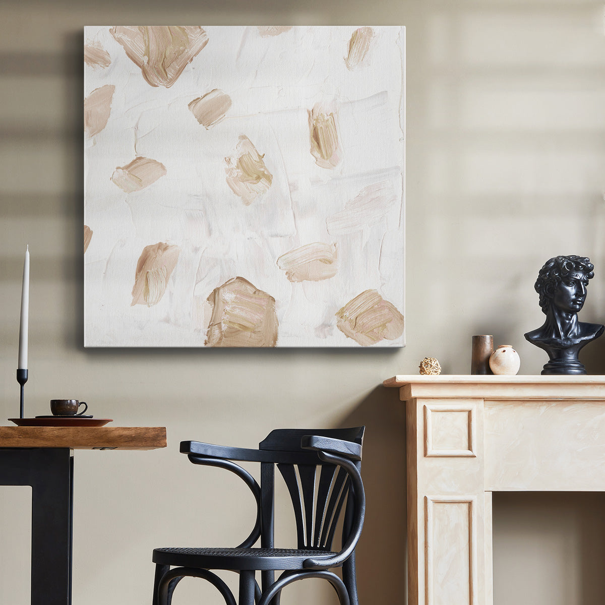 Blushing Neutrals I - Canvas Art Print