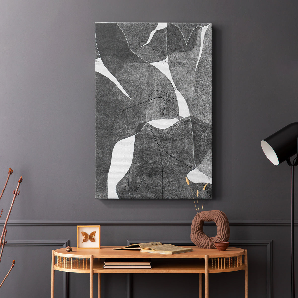 Night Bloom III - Canvas Art Print