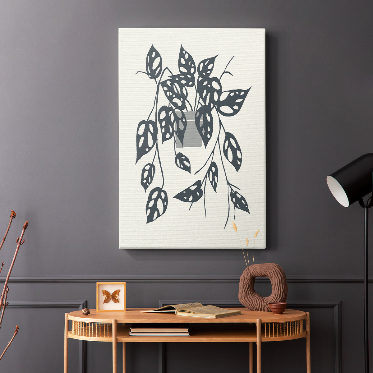 Growing Leaves V - Canvas Art Print
