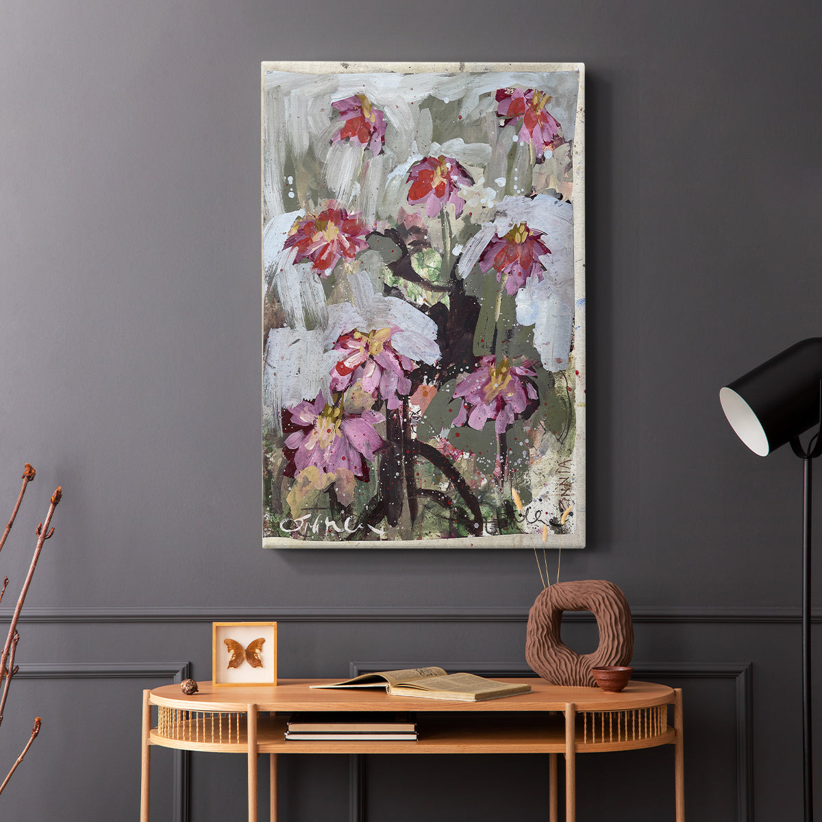 Zinnia I - Canvas Art Print