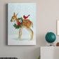 Winter Woodland Creatures with Cardinals II Premium Gallery Wrapped Canvas - Ready to Hang