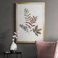 Autumn Leaves III - Modern Framed Canvas Print