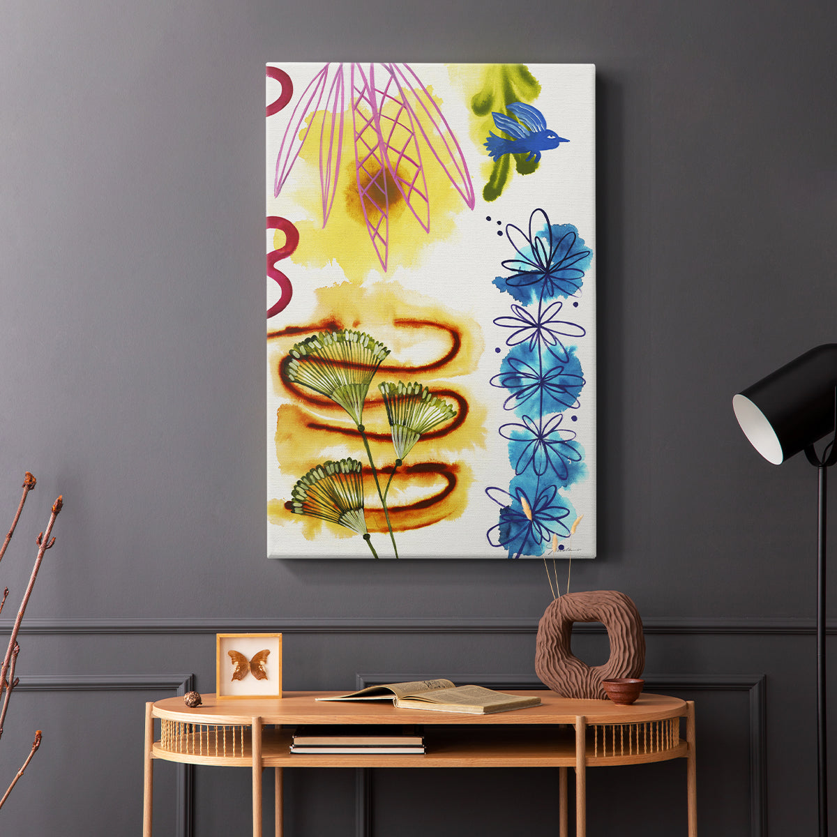 Flower Power I - Canvas Art Print