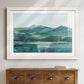 Green Grey Mountains II - Barnwood Framed Art Print