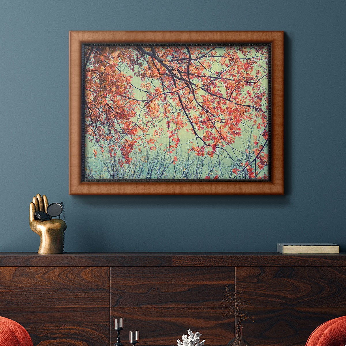 Autumn Tapestry II Premium Framed Canvas- Ready to Hang