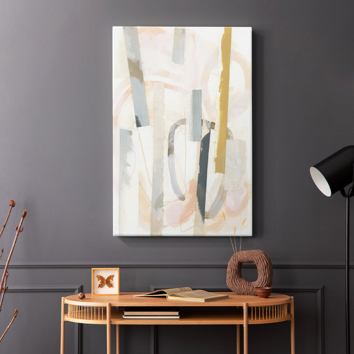 Melon Litmus IV - Canvas Art Print