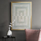 Inner Hall II - Modern Framed Canvas Print