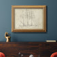 Sailboat Blueprint I Premium Framed Canvas- Ready to Hang