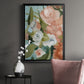 Bouquet Scatter II - Modern Framed Canvas Print