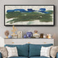 Mirages II - Floater Framed Canvas Print