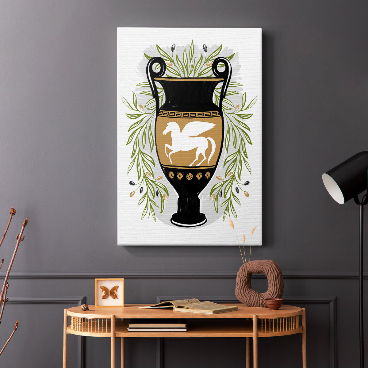 Greek Vases III - Canvas Art Print