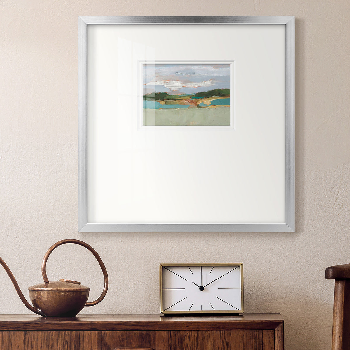 High Noon Vista Study II Premium Framed Print Double Matboard