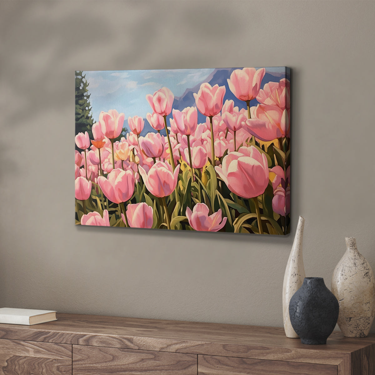 Floral Field XCV - Canvas Art Print
