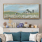 Cotton Fields - Floater Framed Canvas Print