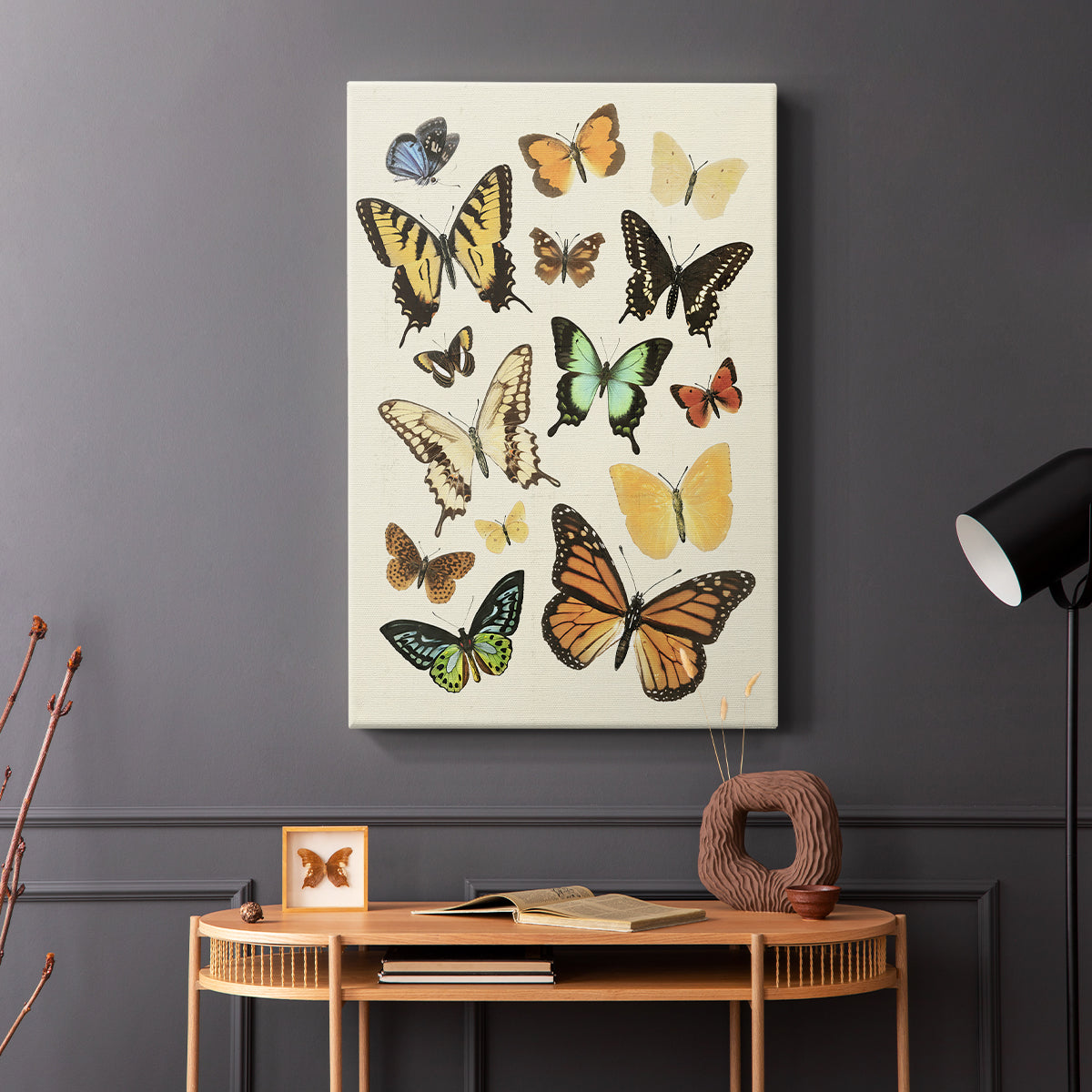 Collected Flutter I - Canvas Art Print
