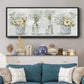 Farmhouse Bouquets - Floater Framed Canvas Print