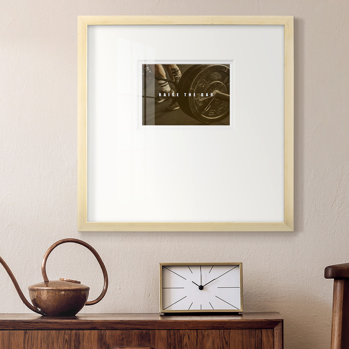 BroInspo VI Premium Framed Print Double Matboard