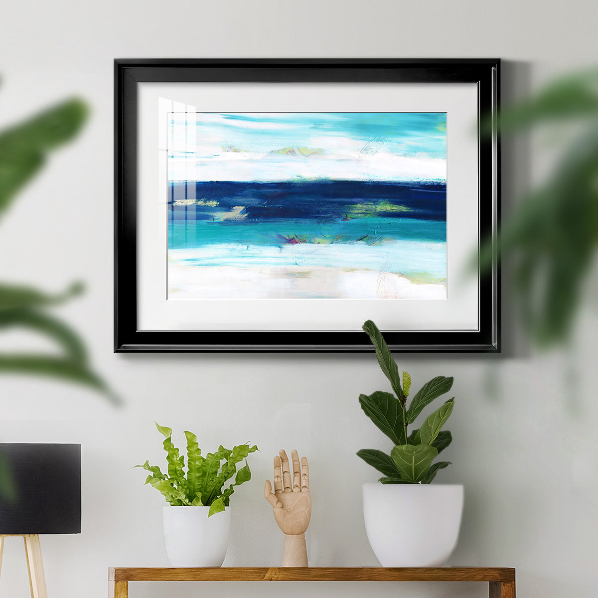 Above Us Only Sky - Modern Framed Art Print