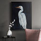 Calm Great Egret I - Modern Framed Canvas Print