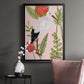 Birds in Motion IV - Modern Framed Canvas Print