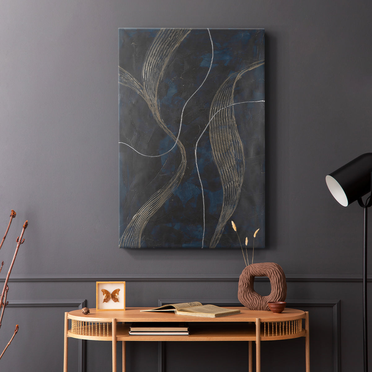 Laminar Flow II - Canvas Art Print