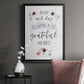 Grateful Heart - Modern Framed Canvas Print