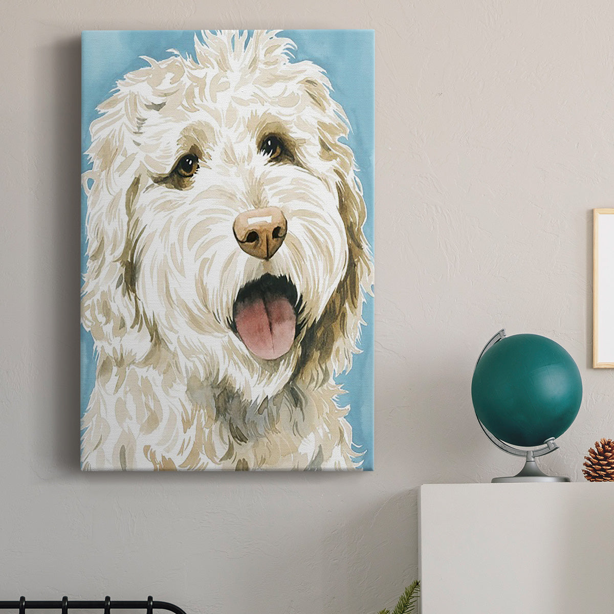 Labradoodle II - Canvas Art Print