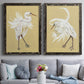 Heron Plumage V - Premium Framed Canvas 2 Piece Set - Ready to Hang