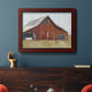 Rustic Red Barn I Premium Framed Canvas- Ready to Hang