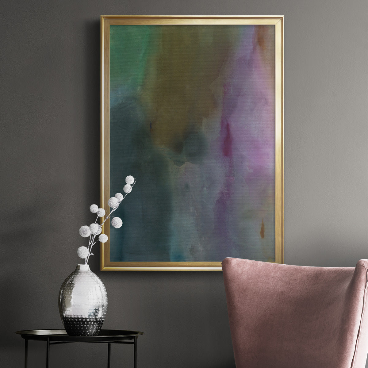 Simple Yet Affecting - Modern Framed Canvas Print