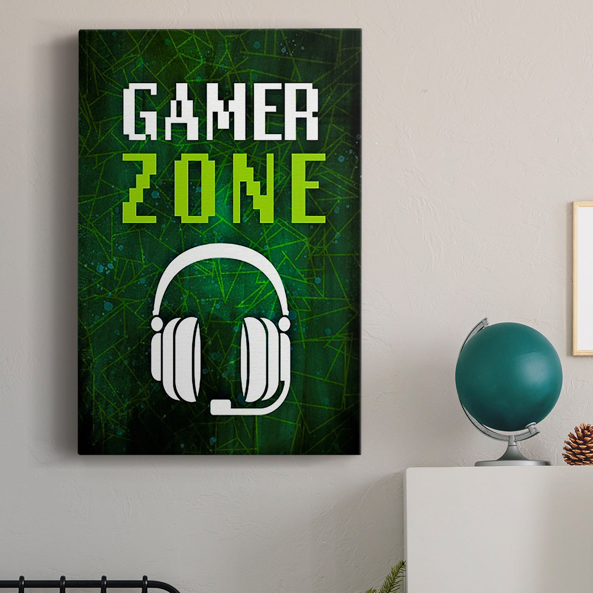 It's Game On IV - Canvas Art Print