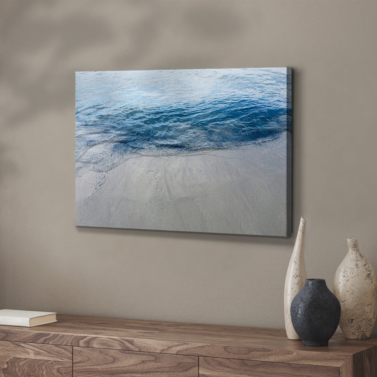 Aegean Blue Water - Canvas Art Print