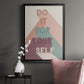 For Yourself - Modern Framed Canvas Print