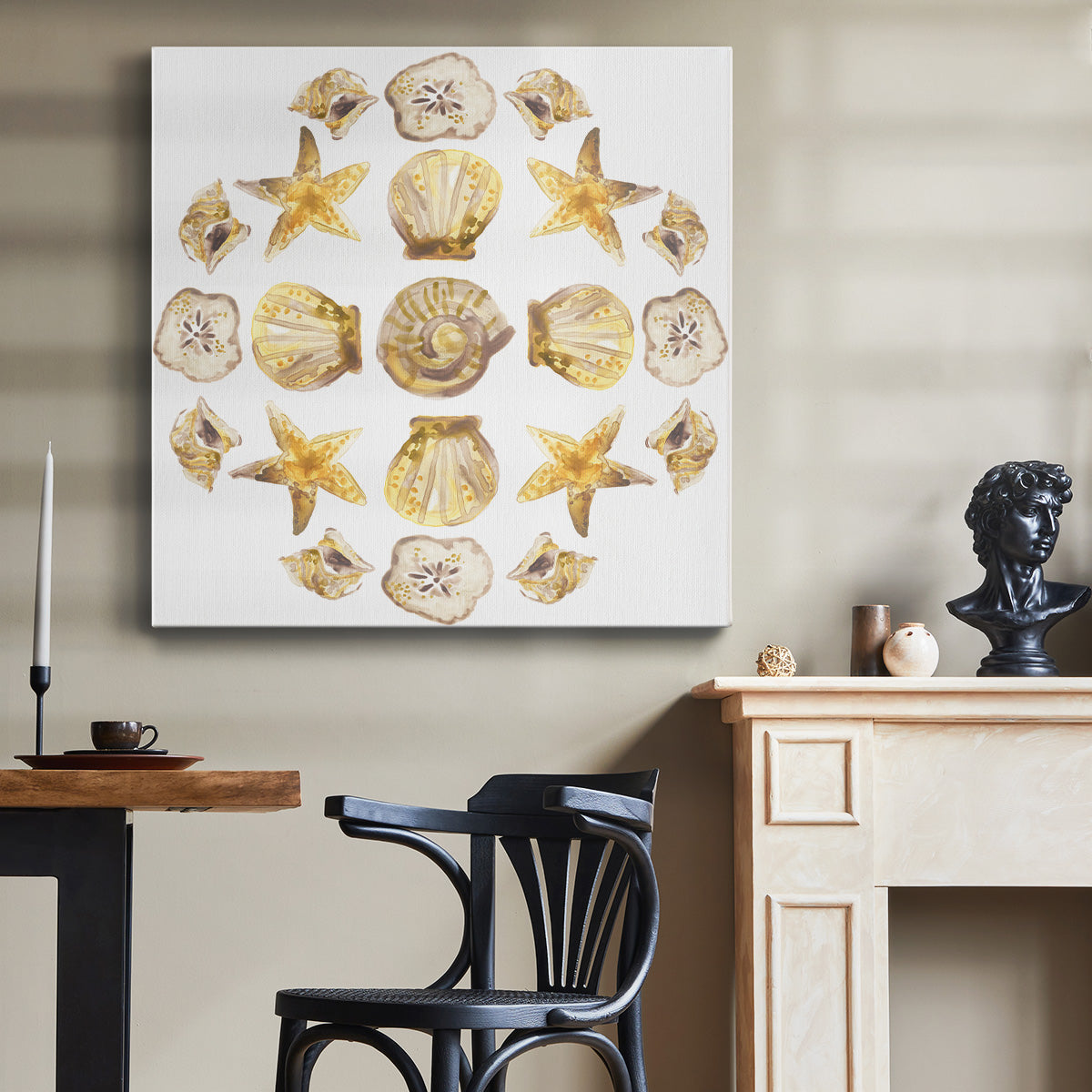 Seaside Kaleidoscope II - Canvas Art Print