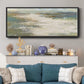 Misty Coast - Floater Framed Canvas Print