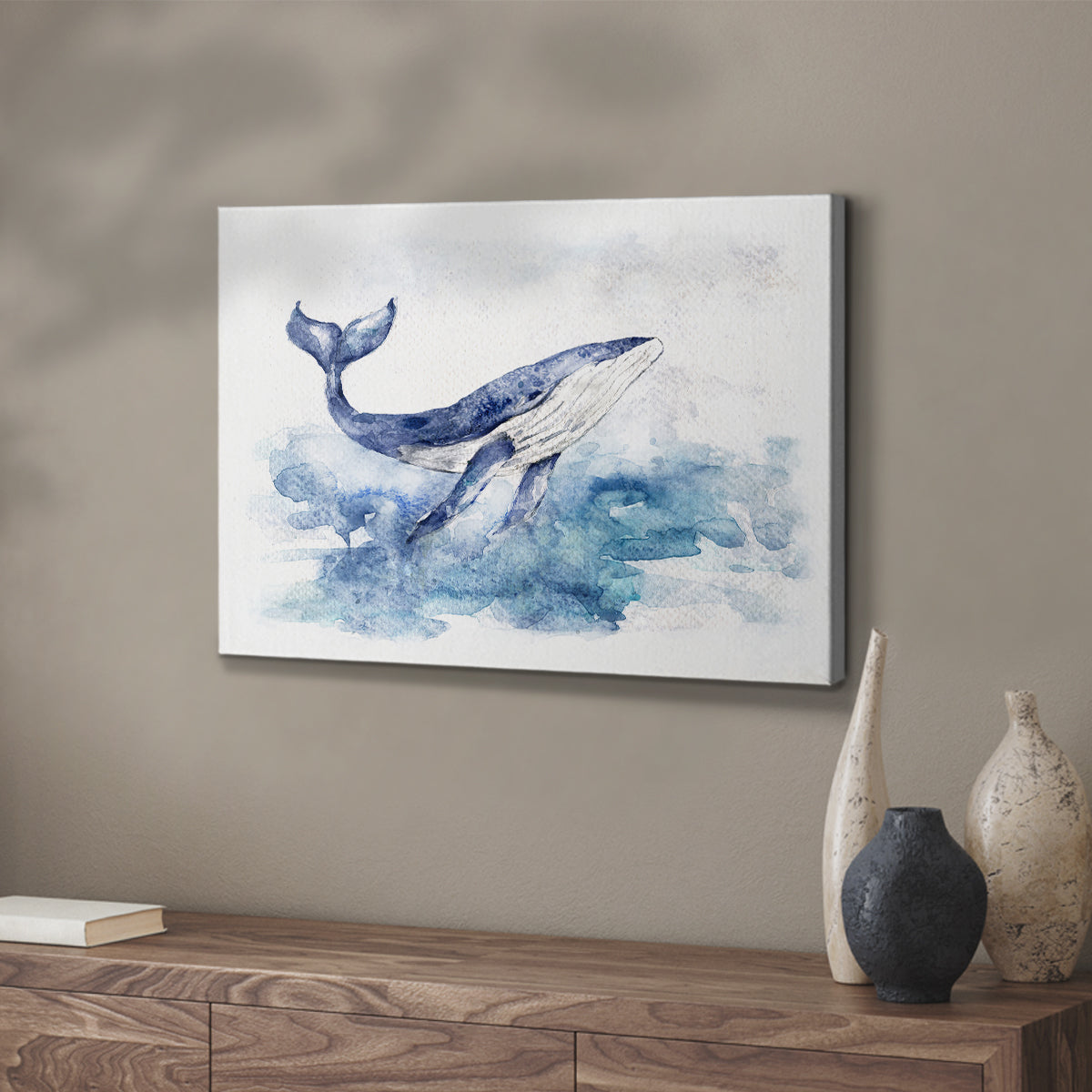 Beautiful Breach - Canvas Art Print